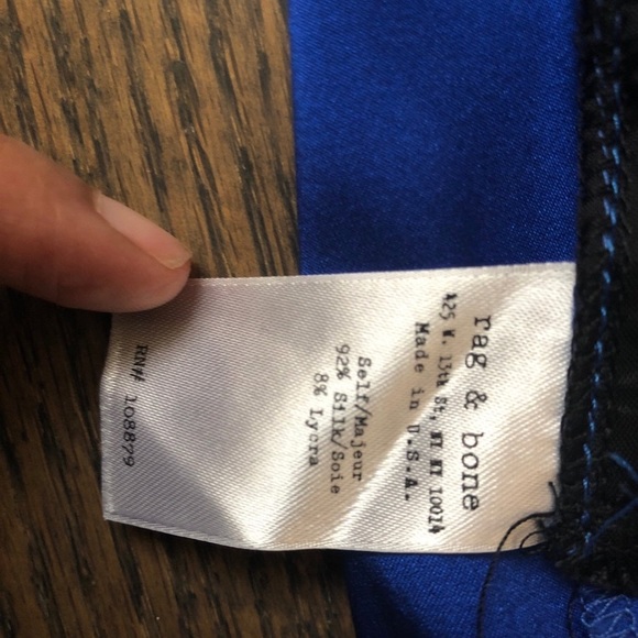 Rag & Bone Silk Trousers - Picture 8 of 11